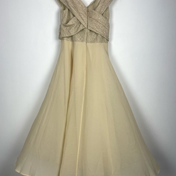 Lauren Ralph Lauren BLACK LABEL Sequin Off-Shoulder Cocktail Dress Size 2 - Picture 10 of 17